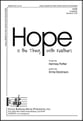 Hope Is the Thing with Feathers SATB choral sheet music cover